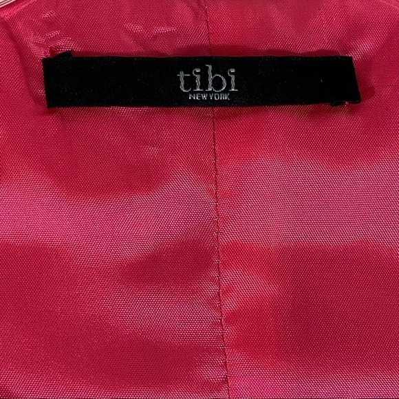 Tibi New York silk Tailored Zip Front Classic Timeless mini dress - Picture 7 of 8
